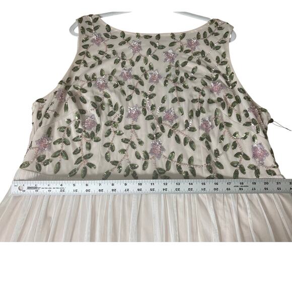 NWT ADRIANNA PAPELL DRESS GOWN 22W MOTHER OF THE BRIDE BRIDESMAID FORMAL EVENING - Picture 12 of 13